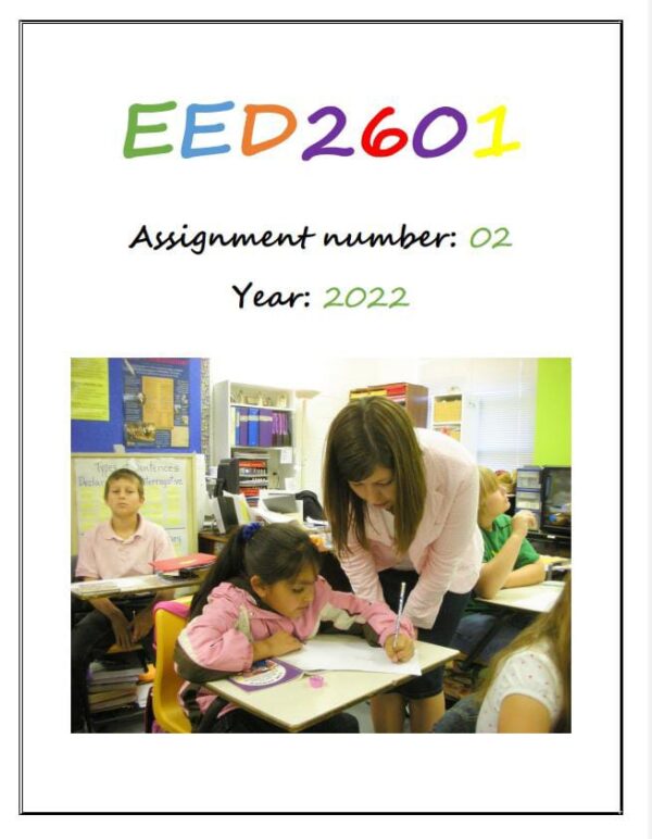 eed2601 assignment 2 answers 2022