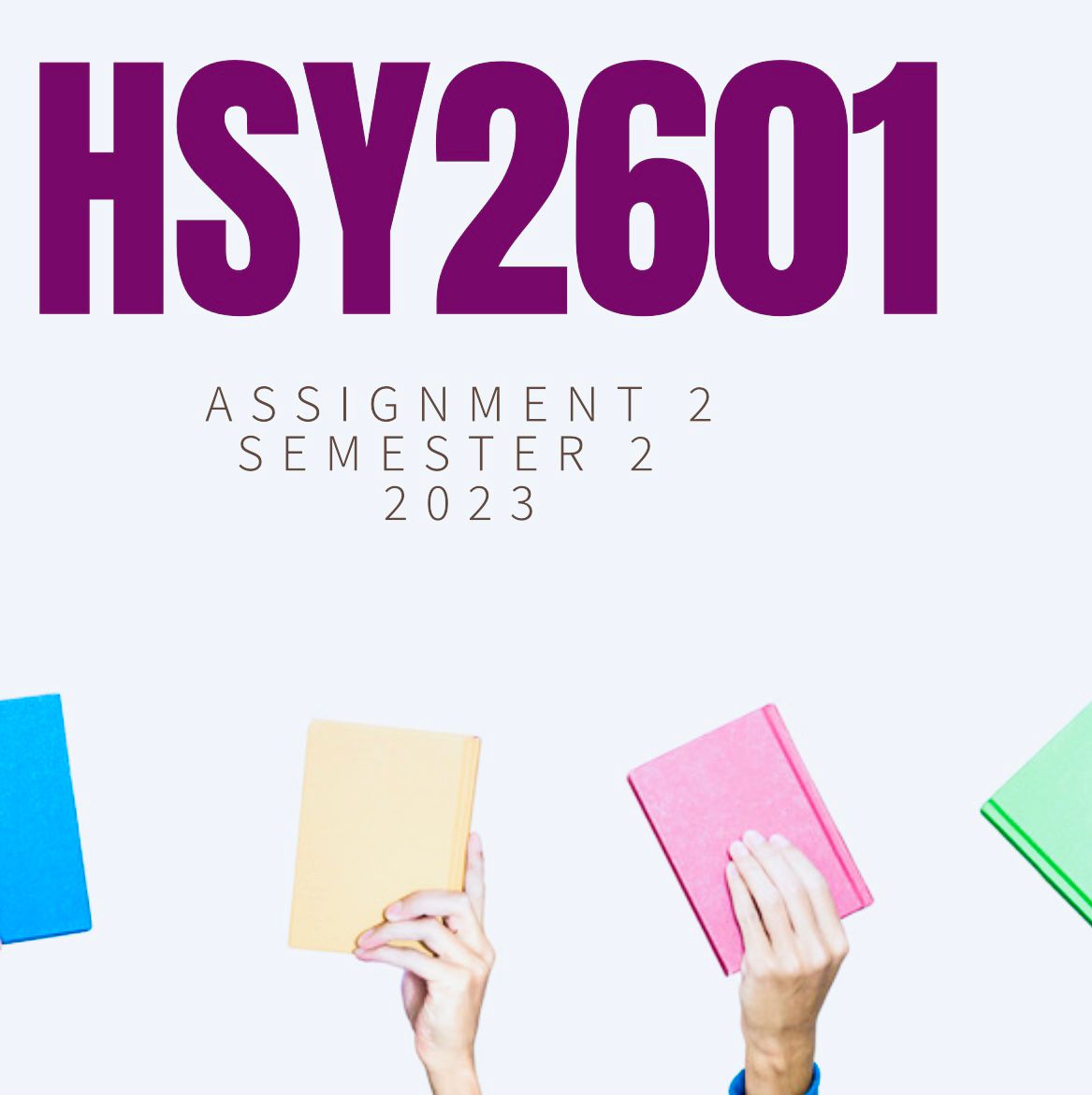 hsy2601 assignment 5 2023